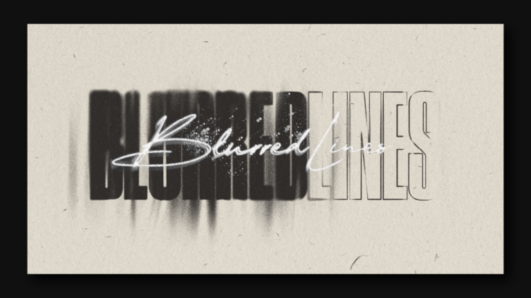 BLURRED LINES Series Image